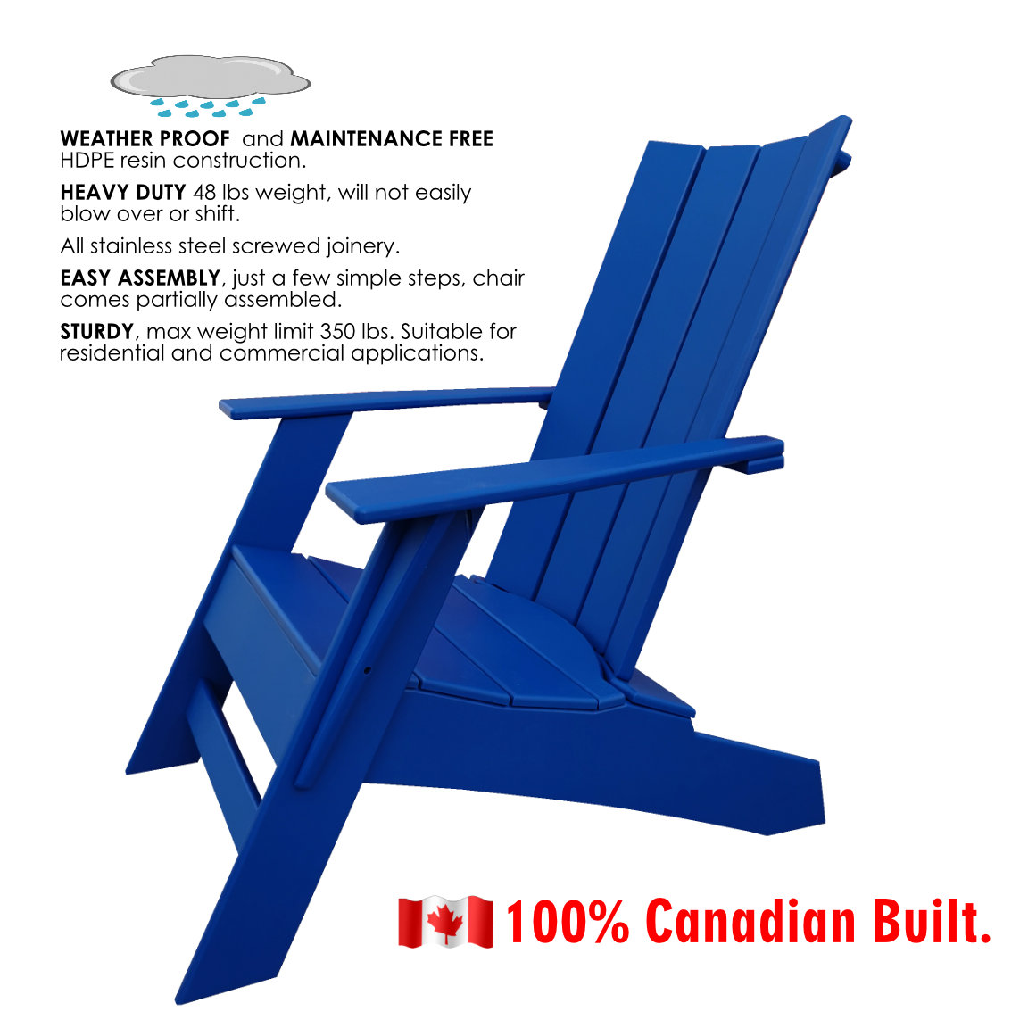 Modern Adirondack Chair - Image 11