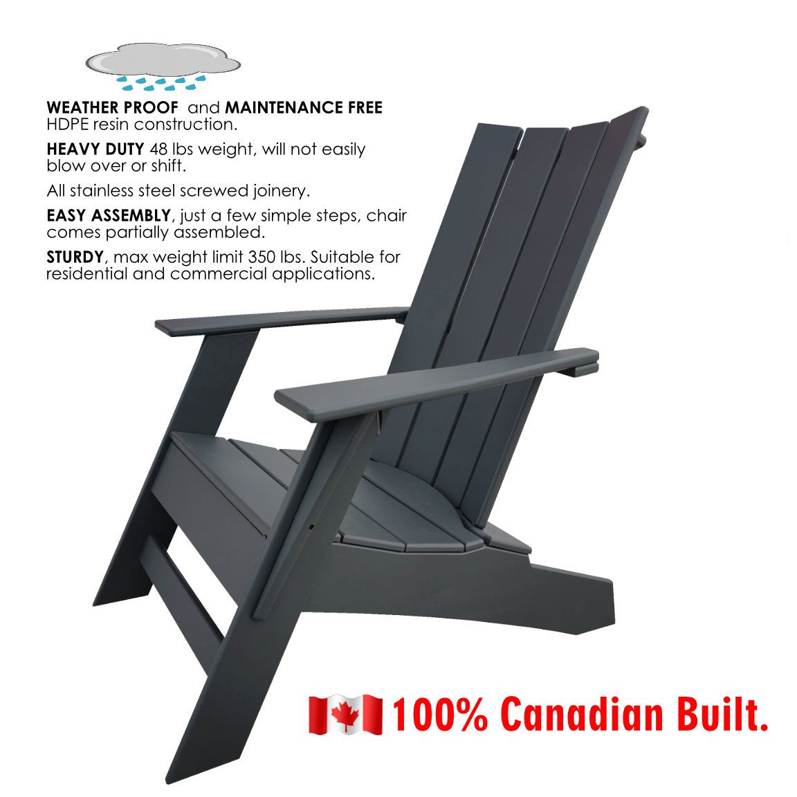 Modern Adirondack Chair - Image 10