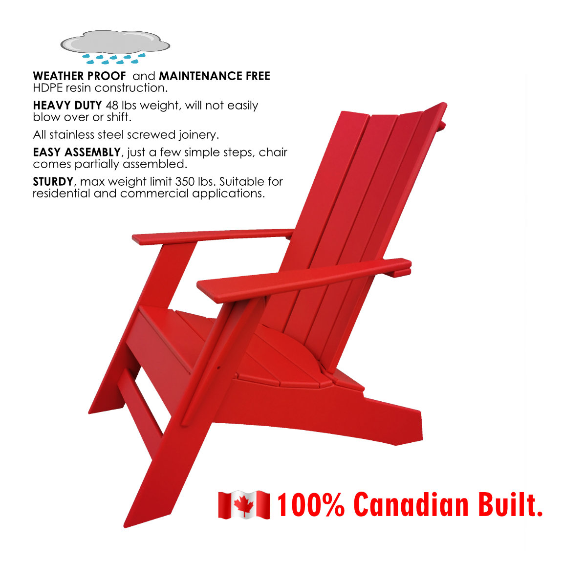 Modern Adirondack Chair - Image 9