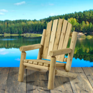 Cedar Log Chair