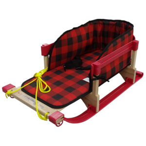 Alpine Slasher Sleigh with Belted Plaid pad
