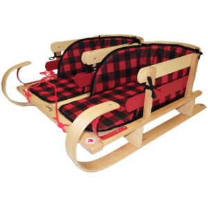 Grizzly Dual Sleigh With Plaid Pads